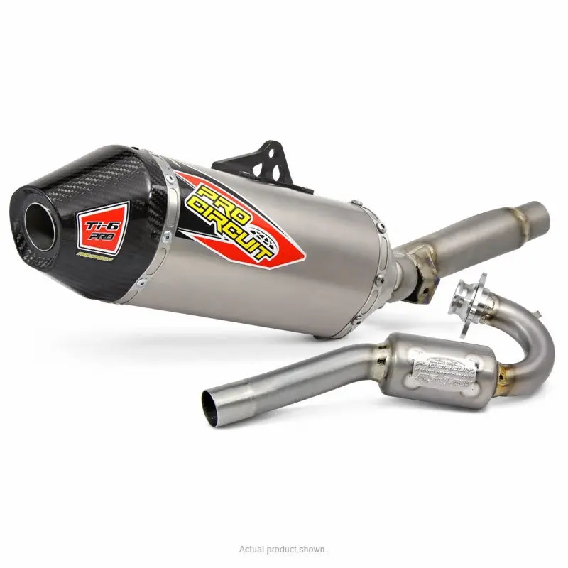 Pro Circuit Ti-6 Pro Titanium Dual System W/ Carbon Caps 6