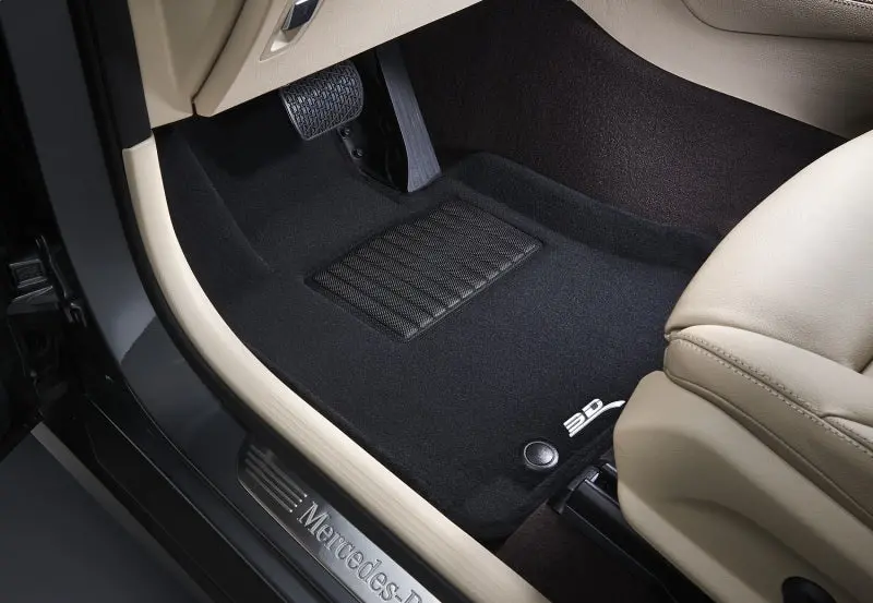 3D Maxpider Elegant Black All-Weather Floor Liners For 2018–2024 Jaguar E-Pace (R1 & R2 Rows) 2