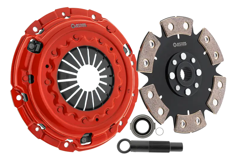 Action Clutch Stage 6 Kit For 1989–1998 Nissan 240Sx – Sr20Det Turbo, Rwd, Includes Flywheel 1