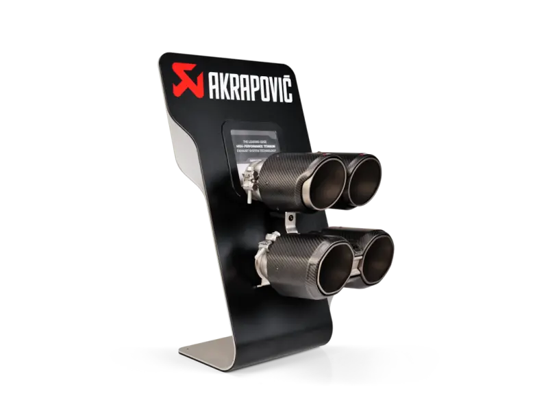 Akrapovic Bmw M3/M4 Tailpipe Counter Display Kit – Includes Sample Exhaust Tips 1