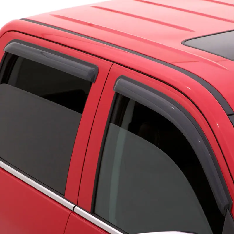 Avs Smoke Ventvisor Window Deflectors – Outside-Mount For 2002–2008 Dodge Ram 1500 Quad Cab (4-Piece) 1