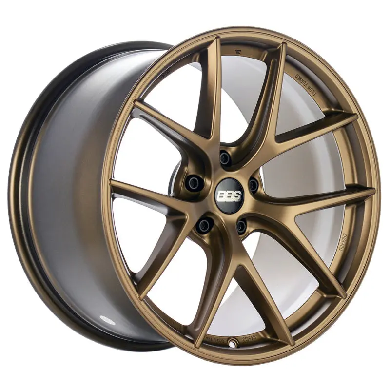 Bbs Ci-R 19X9 Et59 Satin Bronze Forged Alloy Wheel – Face 1 Design 1