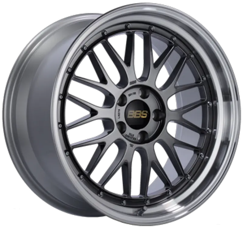 Bbs Lm Forged Alloy Wheel – 19X9.5", 5X114.3, Et32, Diamond Black Face With Diamond-Cut Rim 1