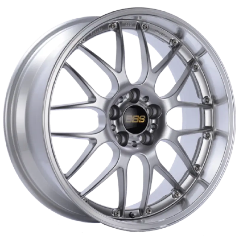 Bbs Rs-Gt 19×8.5″ Alloy Wheel – Diamond Silver Face, Diamond-Cut Lip, 5×112 Pcd, Et30 Offset (82Mm Pilot Required) 1