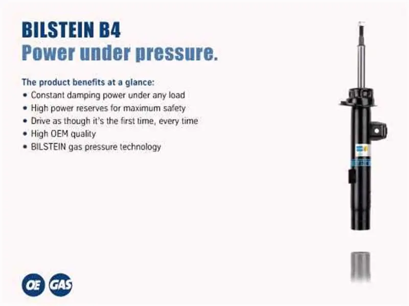 Bilstein B4 Monotube Front Shock Absorber For 2001 Volkswagen Passat Gls 1