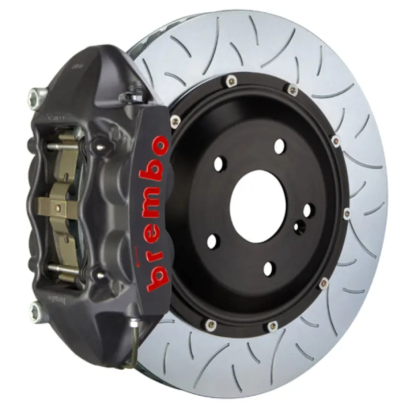 Brembo Gts Big Brake Kit For 2005–2008 Bmw 7-Series (Post-March 2005) – Rear, 4-Piston Calipers, 345×28Mm Two-Piece Slotted Rotors 1