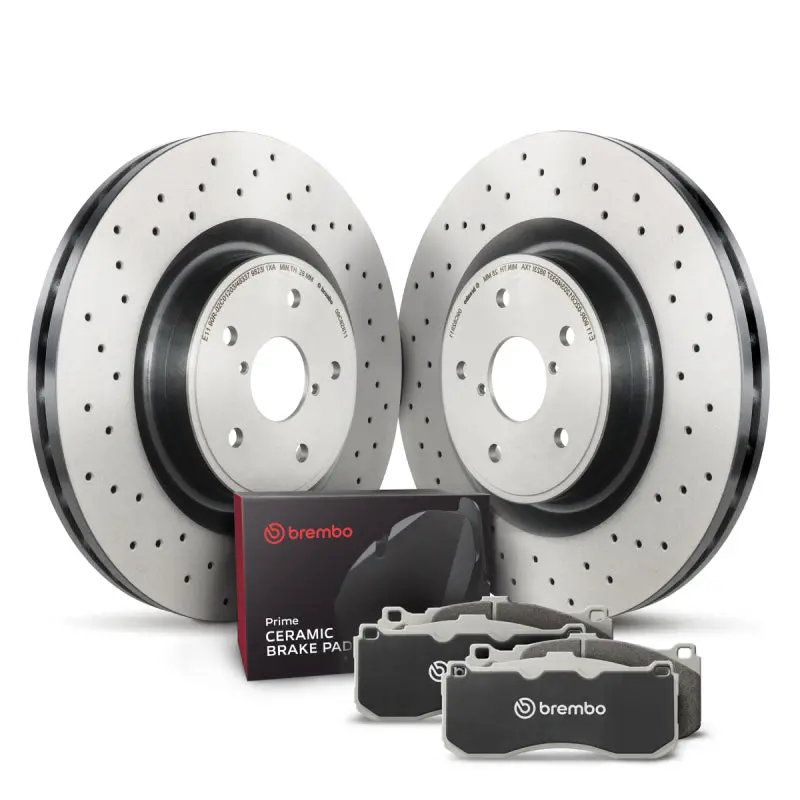 Brembo Oe 08-14 Lexus Is F Front Disc Brake Kit 1