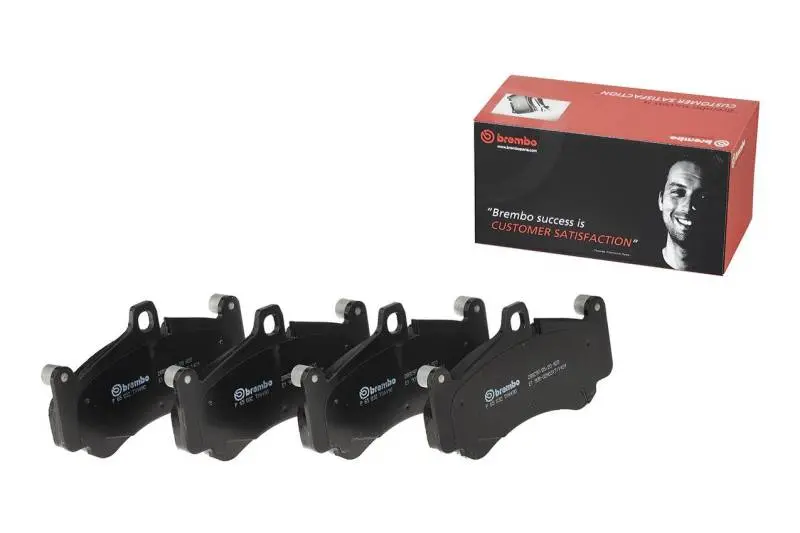 Brembo Rear Ceramic Brake Pads For 2006–2010 Volkswagen Touareg – Premium Nao Oe Replacement 1