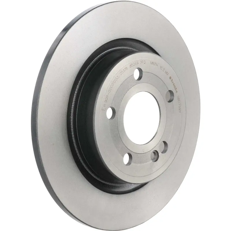 Brembo Uv-Coated Rear Brake Rotors — Hyundai Elantra, Ioniq, Veloster, Kia Forte (2017–2022) 1