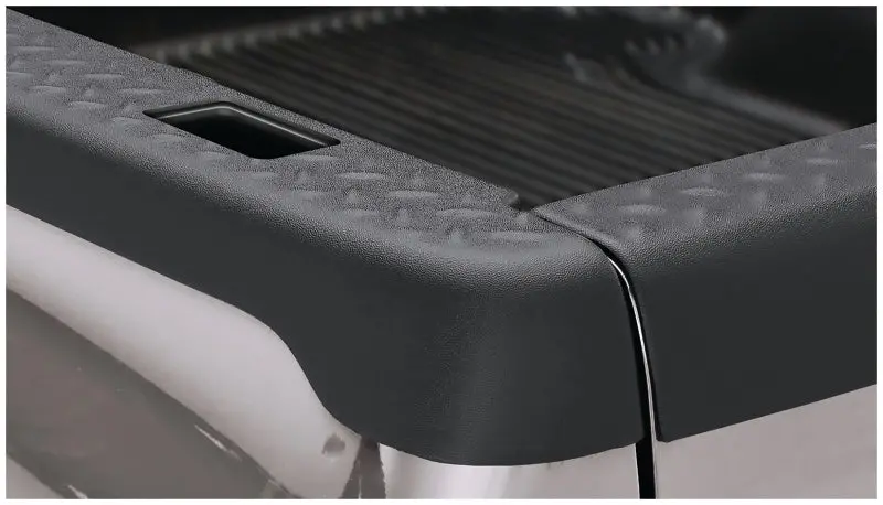 Bushwacker Black Rail Caps For 1999–2006 Chevrolet Silverado 1500 Fleetside Trucks (96-Inch Bed) – Not Compatible With Flareside Models 1