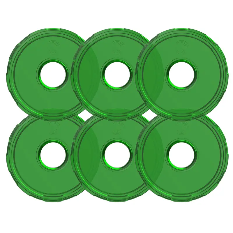 Cyclone V2 Led Green Replacement Lens Pack – 6-Piece Set 1