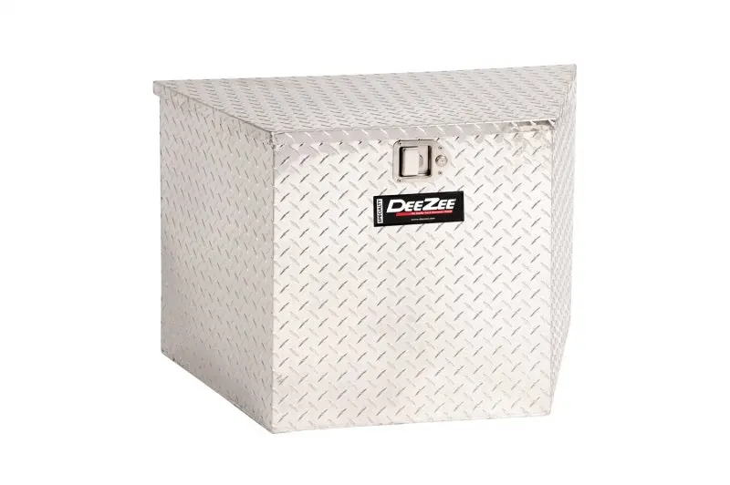 Deezee Universal Aluminum Triangle Tool Box – Large Specialty Storage Unit 1