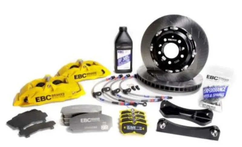 Ebc Racing Apollo-4 Big Brake Kit – Front Calipers & 330Mm Rotors For 2003–2012 Mazda Rx-8 1
