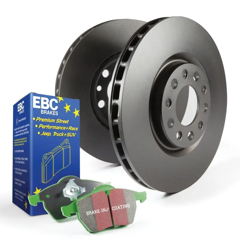 Ebc S11 Brake Kit: Greenstuff Pads + Rk Rotors 2