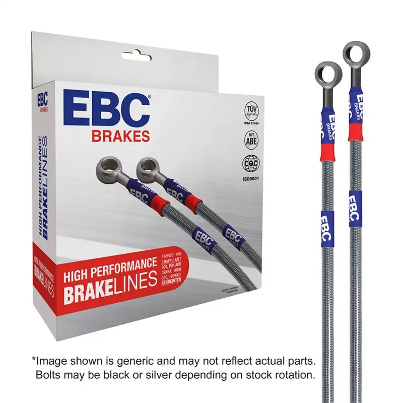 Ebc Stainless Steel Brake Line Kit For 1992–1995 Volkswagen Corrado (2.8L Vr6) 1