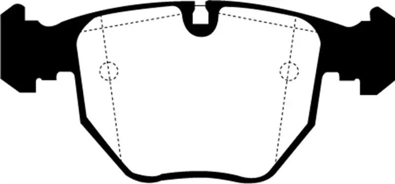 Ebc Ultimax2 Front Brake Pads For 2000–2004 Bmw M5 (E39, 5.0L) 2