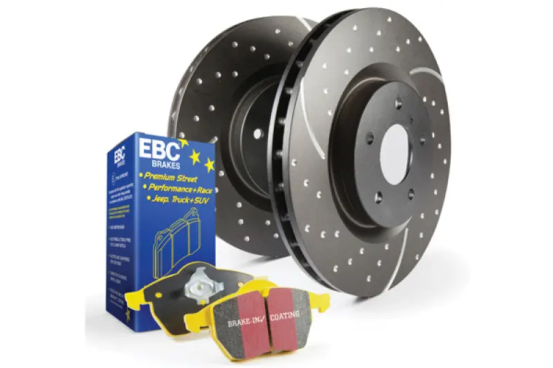 Ebc Yellowstuff High-Performance Brake Pad & Gd Rotor Kit (S5 Series) 2