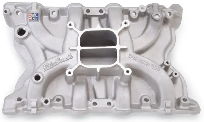 Edelbrock Performer Intake Manifold For 400 Cid Engines – Includes Oem-Style Egr Port 1