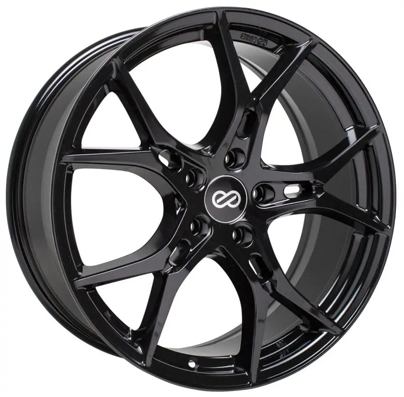 Enkei Vulcan 19×8.0″ Gloss Black Alloy Wheel – 5×114.3 Bolt Pattern, 45Mm Offset, 72.6Mm Hub Bore 1