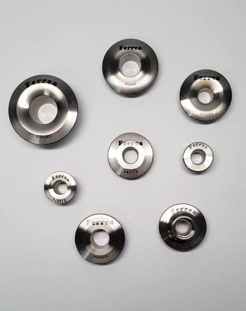 Ferrea Titanium Valve Retainers (7°) With Dual Springs – 16-Piece Set 1