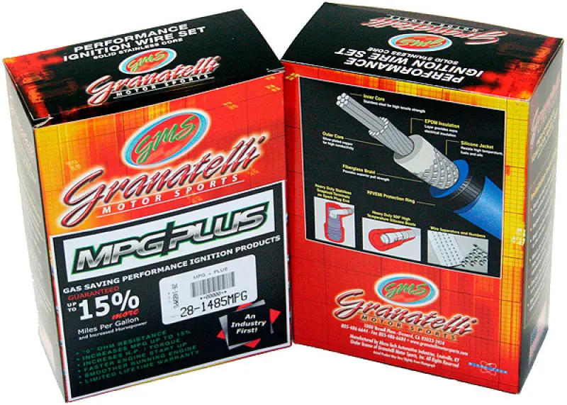 Granatelli Performance Ignition Wires For 1989–1990 Chevrolet Caprice V6 4.3L 1