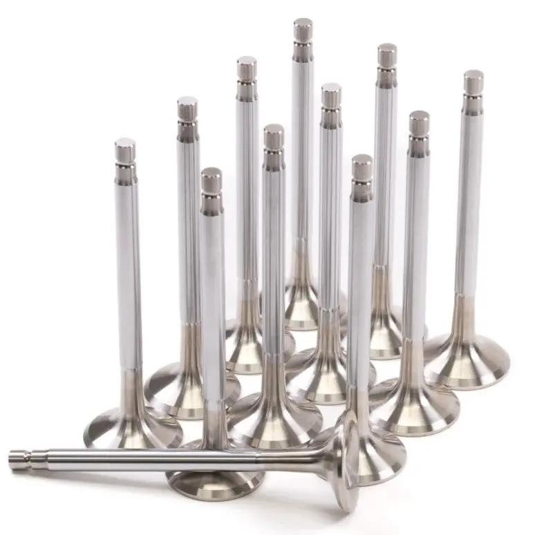 Gsc P-D Exhaust Valves For Nissan Rb26Dett – 31.15Mm Head, +1Mm Oversize, +1.5Mm Tip, 103.24Mm Length (Set Of 12) 1