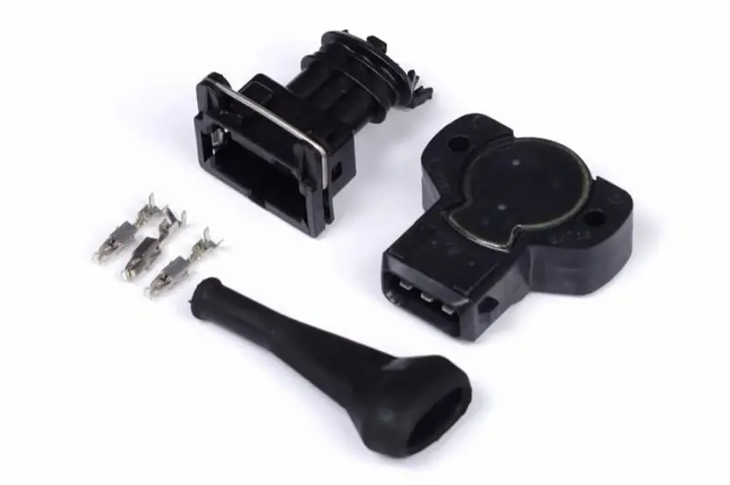 Haltech Throttle Position Sensor — Black Housing, Ccw Rotation, 8Mm D-Shaft 1