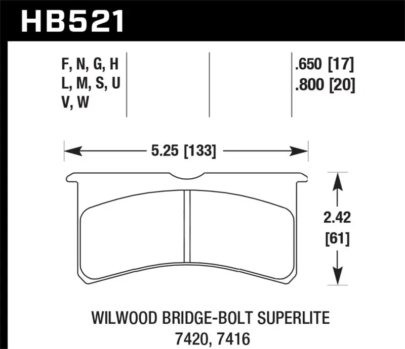 Hawk Hp Plus High-Performance Street Brake Pads — Ceramic Compound, Aggressive Bite 2