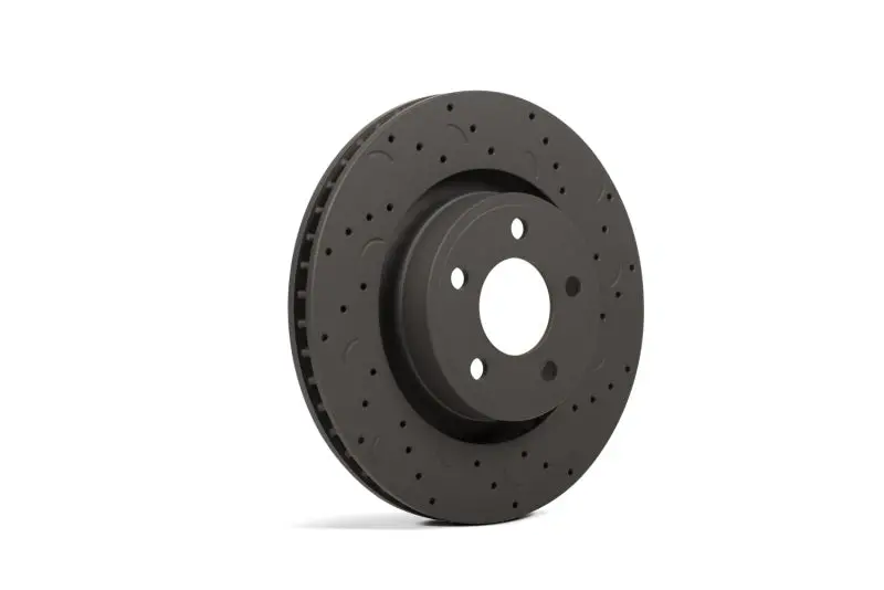 Hawk Talon Drilled & Slotted Front Brake Rotors For 2005 Chrysler Crossfire Base Model 2