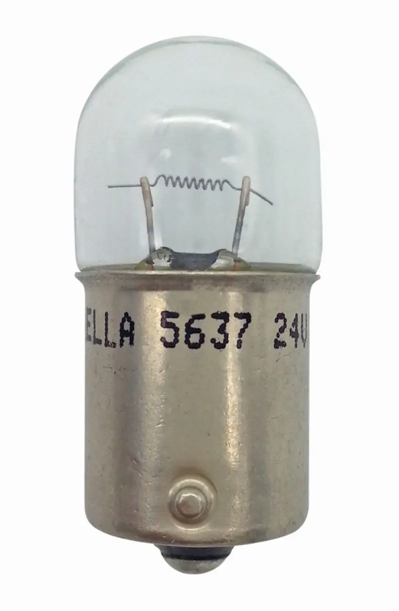 Hella Ba15S 24V 10W Miniature Bulb (Pack Of 2) 1