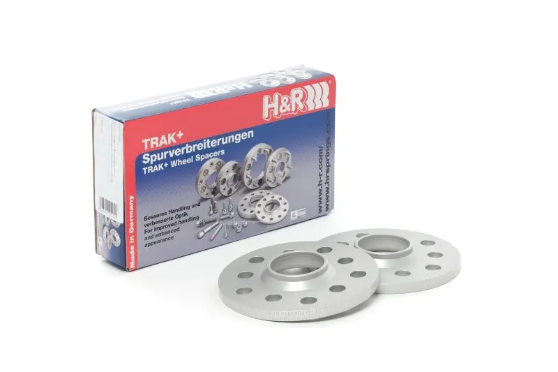 H&R Trak+ 10Mm Bolt-On Wheel Adapters – 5X100 Pcd, 54.1Mm Center Bore, 12X1.5 Thread 1