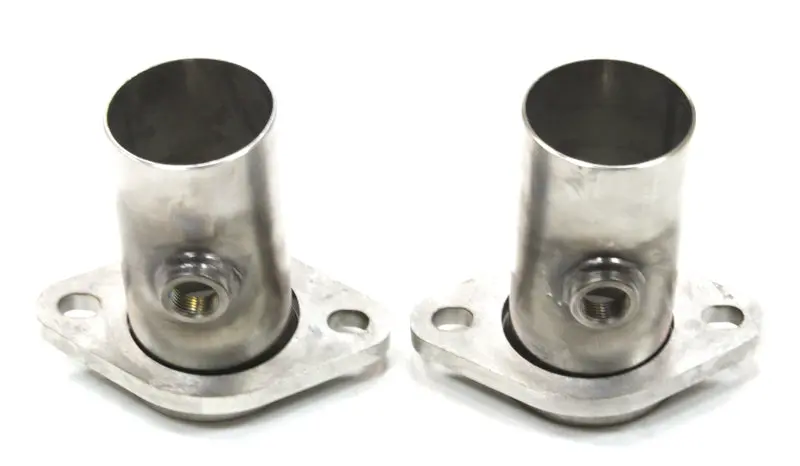 Jba 2.5-Inch 304 Stainless Steel Starter Tubes With O2 Sensor Bungs (2-Bolt Design) 1