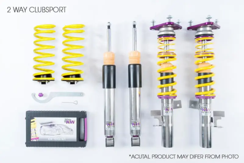Kw Clubsport 2-Way Adjustable Coilover Kit For Bmw 2 Series F22 Coupe (2Wd, Non-Edc) 1