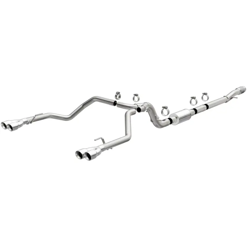 Magnaflow Cat-Back Exhaust System – Polished Stainless Steel, Quad-Exit Design For 2019 Chevrolet Silverado 1500 1