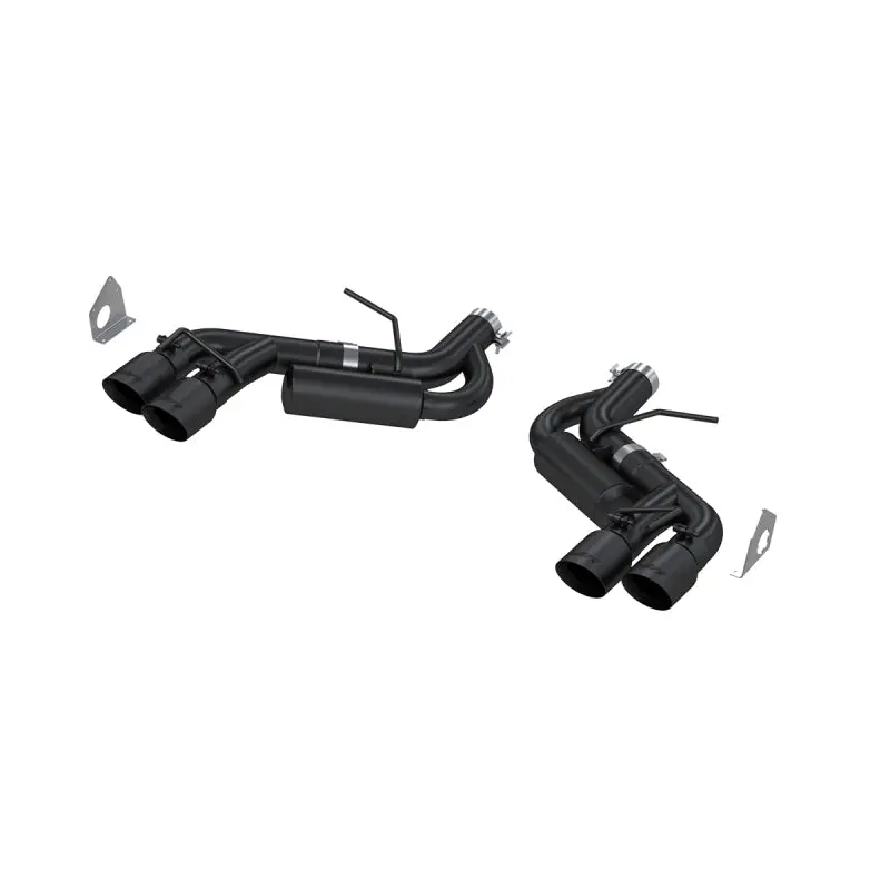 Mbrp 3-Inch Black Race Dual-Axle Back Exhaust For 2016–2019 Chevy Camaro V8 6.2L (6-Speed) W/ Quad 4.5″ Tips 1