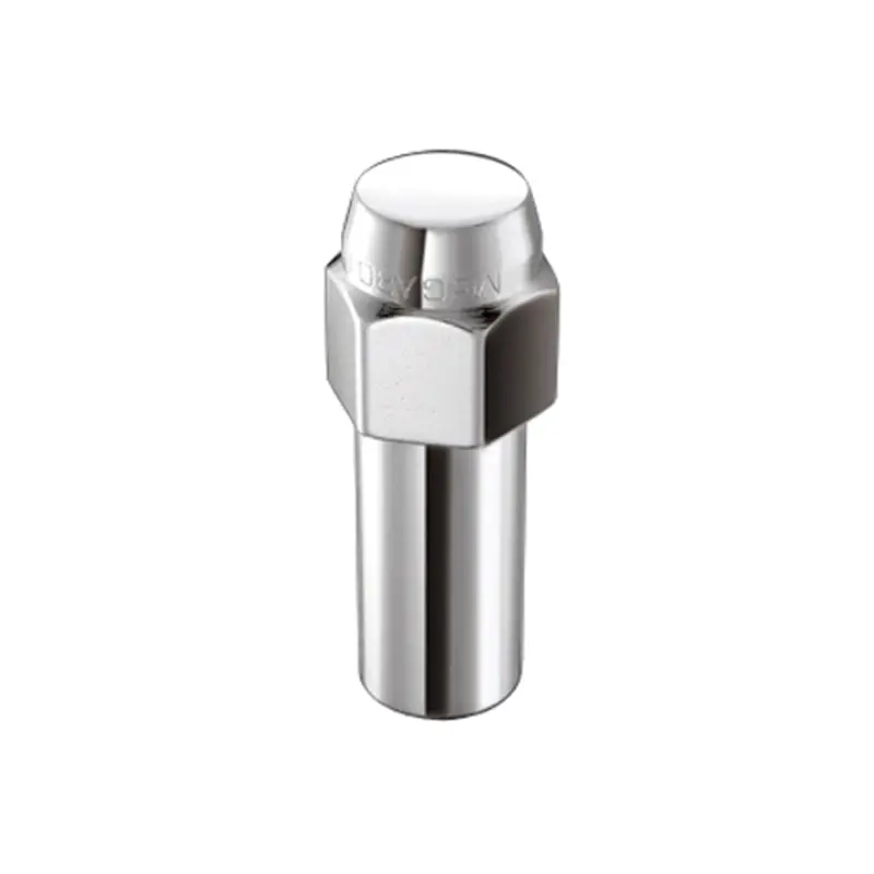 Mcgard Chrome Hex Lug Nuts – Extended Shank (1/2"-20, 13/16" Hex, 2.27" Length), Pack Of 100 2