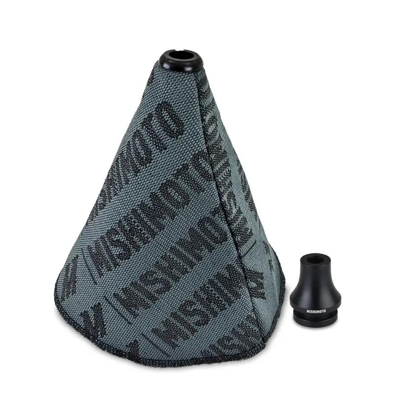 Mishimoto Shift Boot Cover + Retainer/Adapter Bundle – M12×1.25 Thread Pitch, Matte Black Finish 1