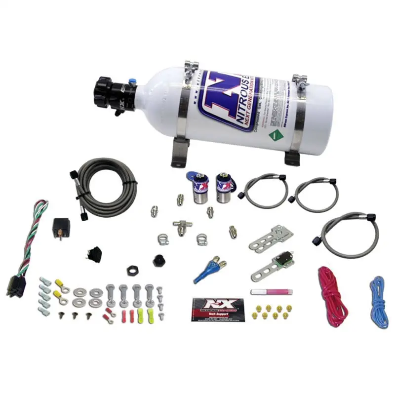 Nitrous Express Sub-C Nitrous System – Tunable 25/35/50 Hp Stages With 5-Lb Bottle 1