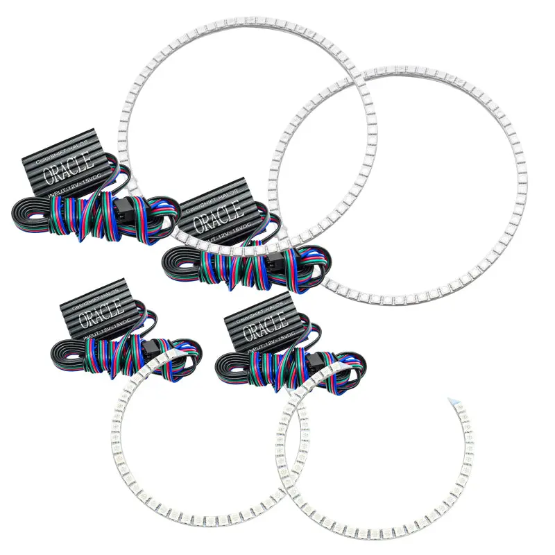 Oracle Halo Lighting Kit For 2008–2013 Ford Falcon – Colorshift Led Rings (No Controller Included) 1