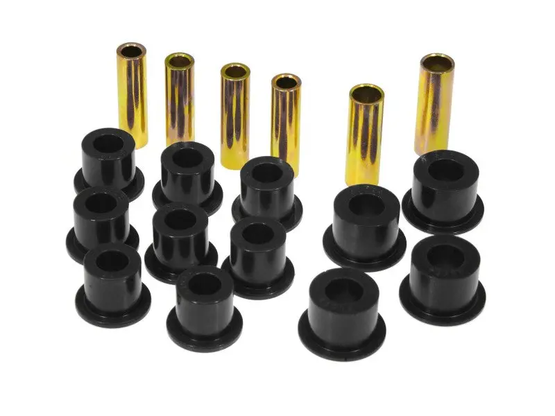Prothane Polyurethane Spring & Shackle Bushing Kit For 1986.5–1997 Nissan Hardbody 4Wd – Black 1
