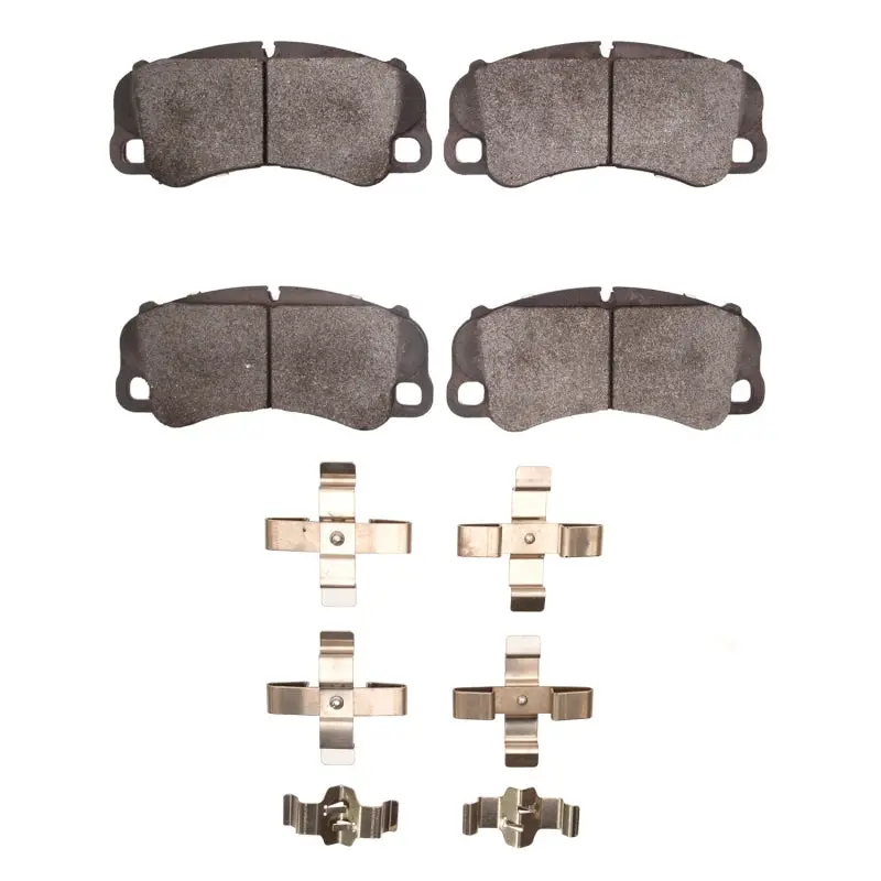 R1 Front Brake Pad & Hardware Kit For 2013–2023 Porsche Cayman – Oe-Spec Optimum Performance 1
