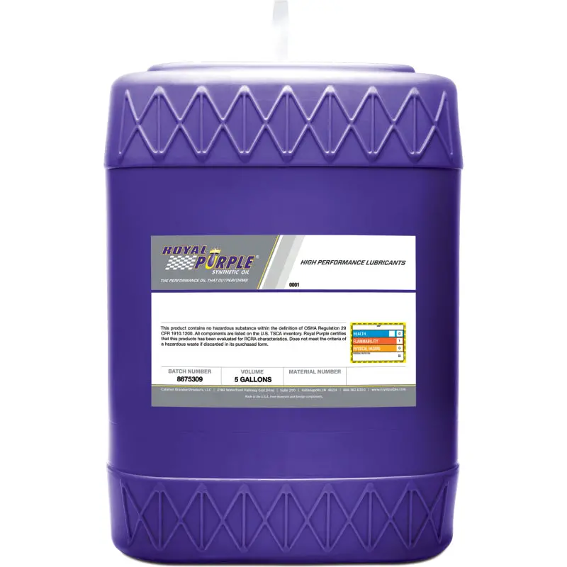 Royal Purple Duralec Super Diesel 15W-40 Ck-4 Motor Oil – 5-Gallon Drum 1