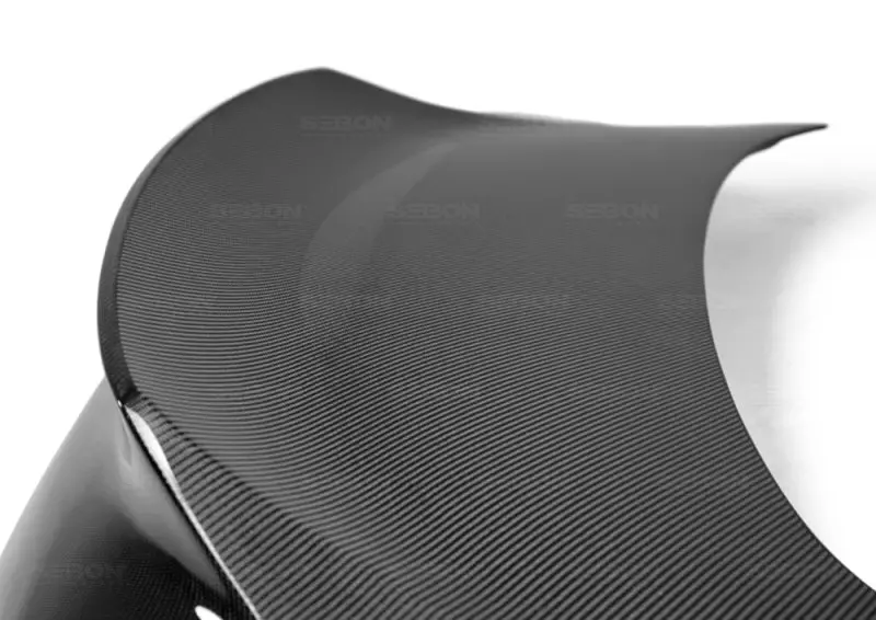 Seibon C-Style Carbon Fiber Trunk Lid For 2008–2009 Infiniti G37 Coupe 1