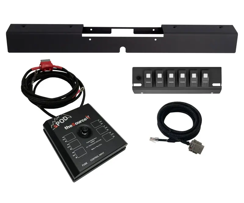 Spod Sourcelt Control Panel For 2003–2006 Jeep Wrangler Tj/Lj – Blue Led Toggle Switches Included 1