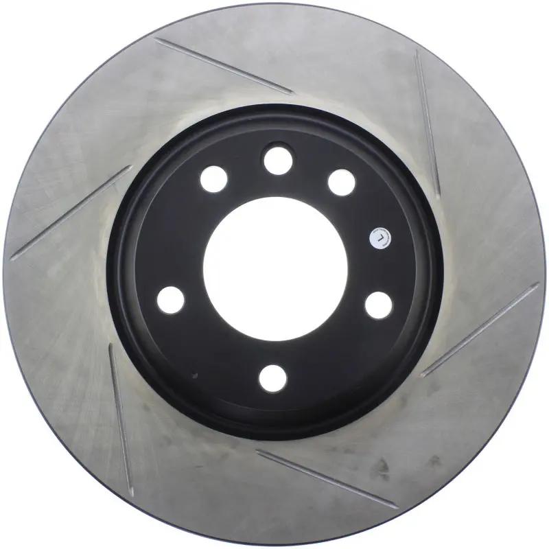 Stoptech Power Slot Slotted Brake Rotor – Left Front, For 2007–2010 Audi Q7 And 2003–2010 Porsche Cayenne 2