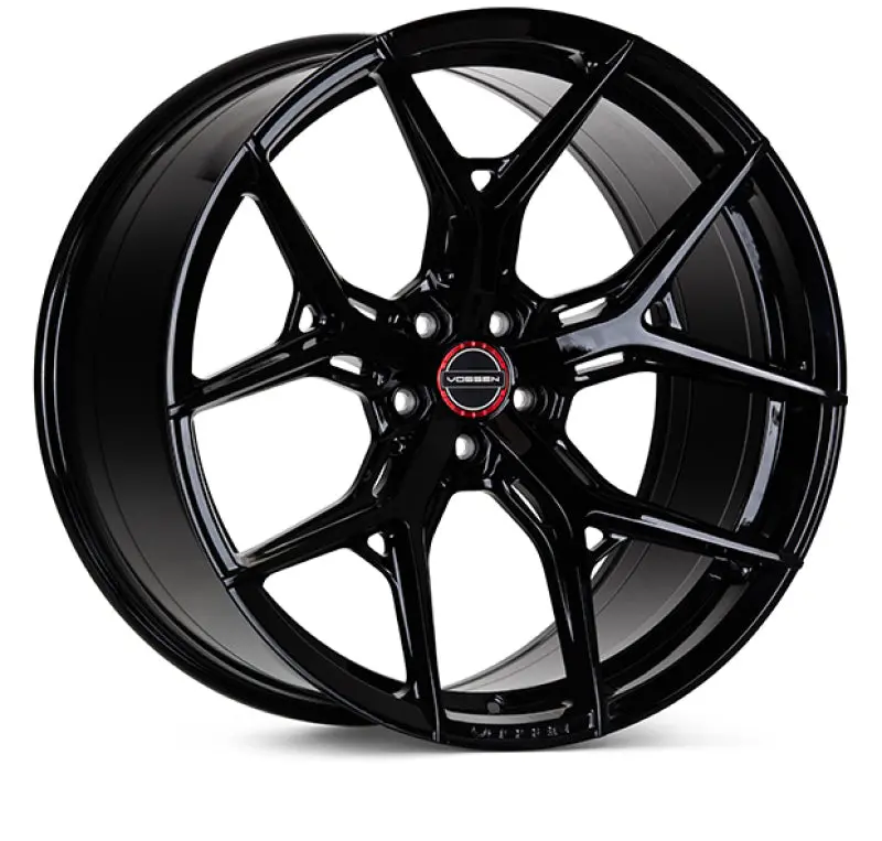 Vossen Hf-5 Gloss Black Alloy Wheel – 23X10.5 Inches, 5X130 Bolt Pattern, Et25 Offset 1