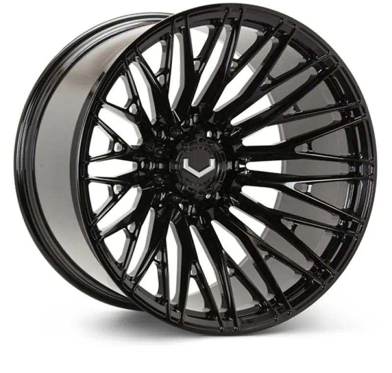 Vossen Vfx-04 Forged Wheel – 24X12", 6X139.7 Bolt Pattern, +44 Offset, Ultra-Deep Profile, Gloss Black Finish 1