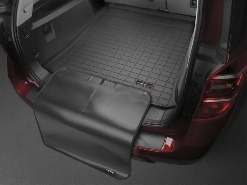 Weathertech Cargo Mat For 2012–2019 Nissan Nv Passenger Vans – Includes Bumper Protector & Black Trim 1
