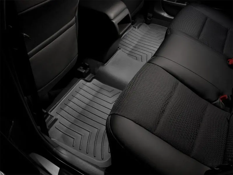 Weathertech Rear Floor Liners For 2002–2006 Dodge Ram 1500 Quad Cab – Heavy-Duty Rubber, Black 1