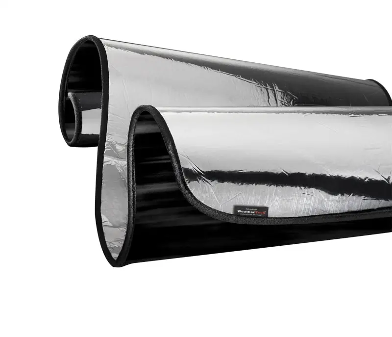 Weathertech Sunshade For 2024–2025 Cadillac Xt4 – Silver & Black Custom Fit 2